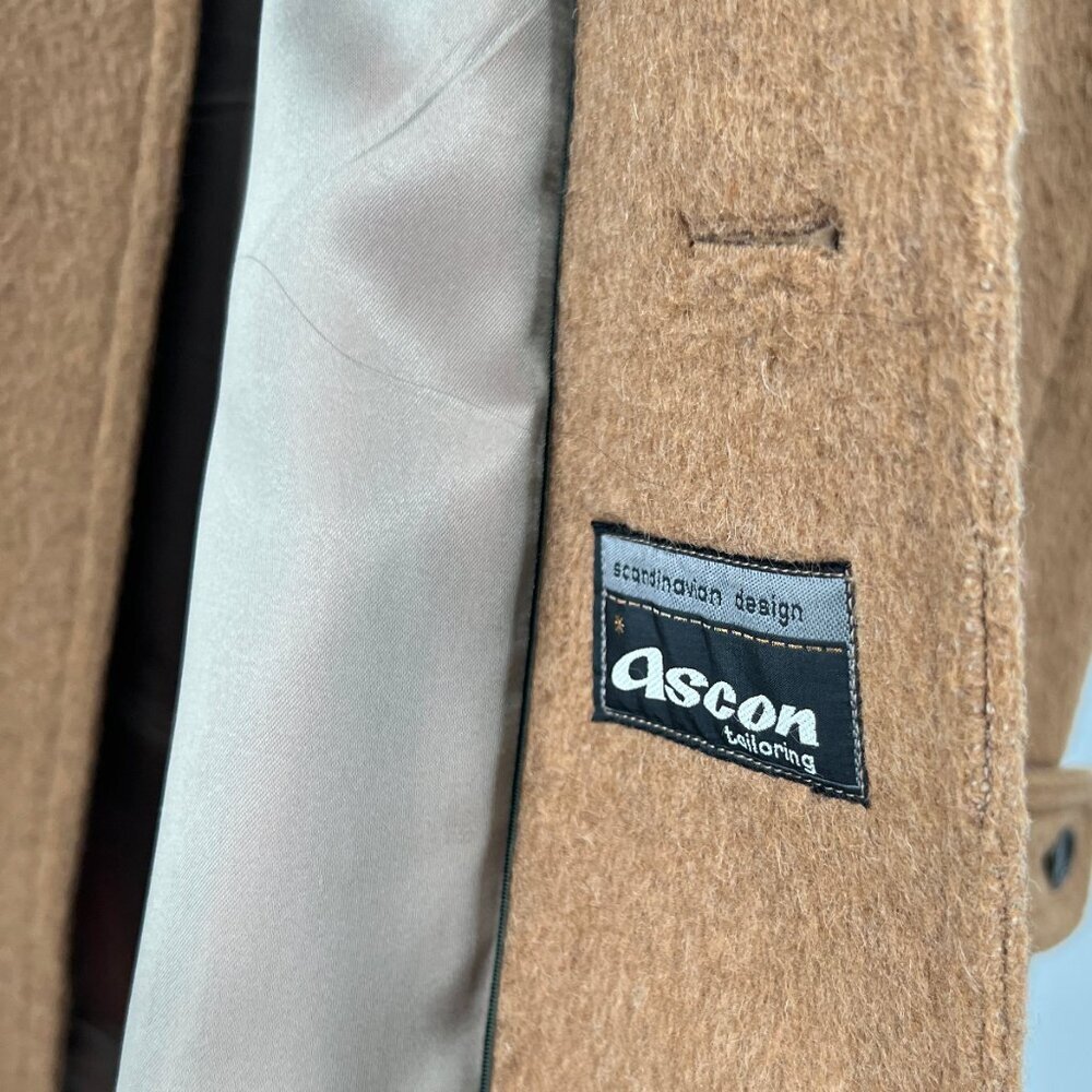 Vintage Handmade in Denmark Scandinavian Tailoring Coat - Picture 5 of 8